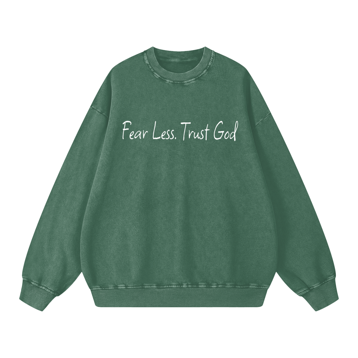 Snow Washed Oversized Sweatshirt