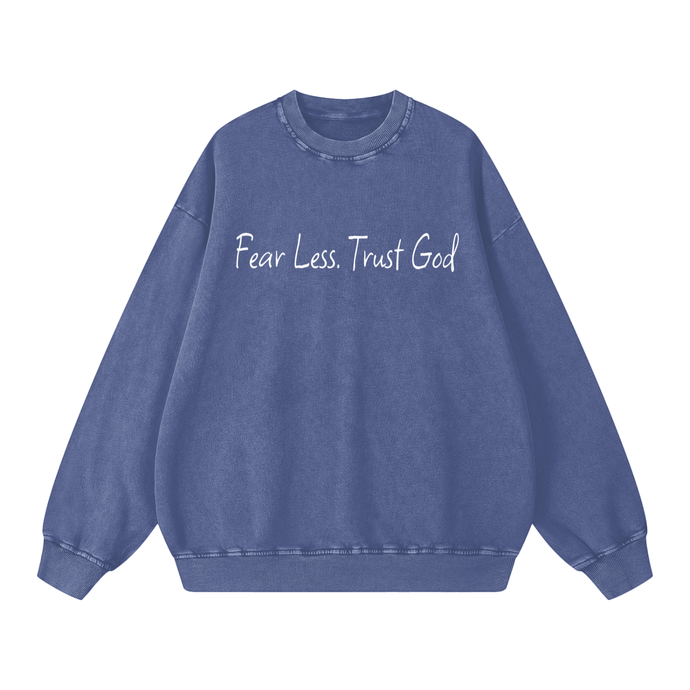 Snow Washed Oversized Sweatshirt